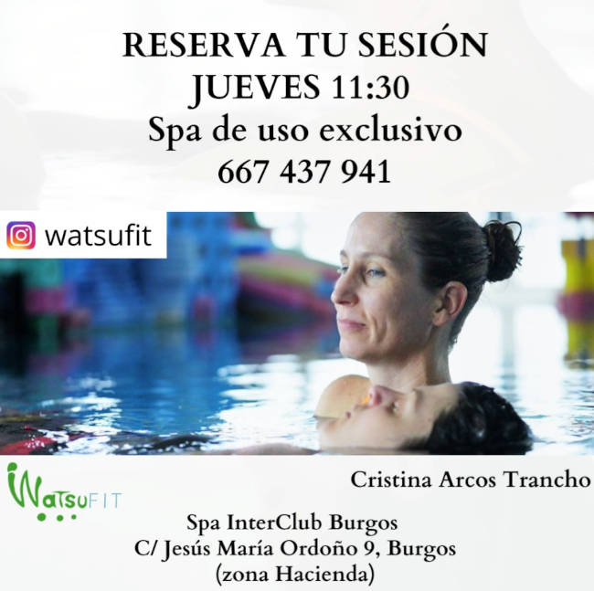 ELA España firma convenio con Cristina Arcos, terapeuta profesional de Watsu.